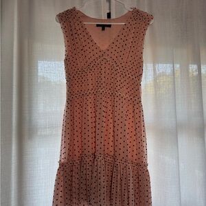 Juicy Couture Pink Polka Dot Mini Dress